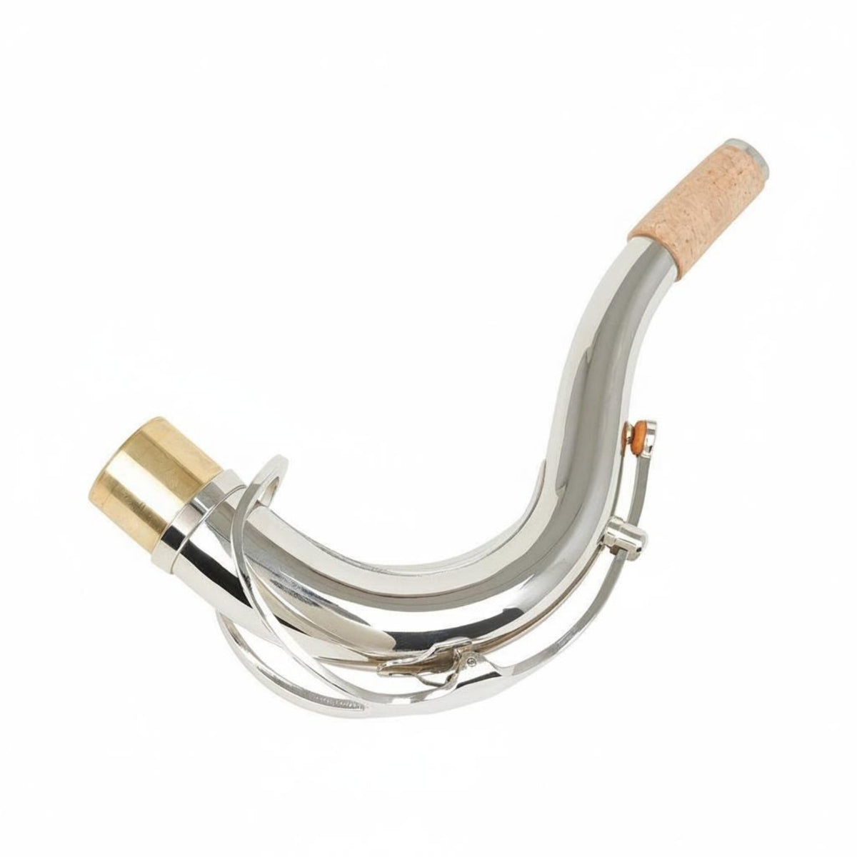 Saxophone Curved Neck Distinct Sound   Sax Neck Shiny Air Instrument Part