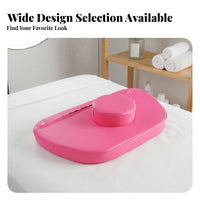 High-Density Sponge Beauty Bed Face Pillow Quick Rebound Salon Bed Face Cushion Ergonomic Design for Lash Technicians, Estheticians