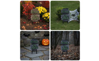 Halloween Ground Sign with Stakes Outdoor Lawn Sign with Post Weather Resistant for Halloween, Porch