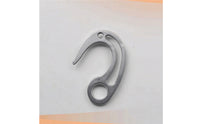 Stainless Steel Climbing Hook Strong Mountaineering Hook Lightweight Hardware Portable for Mountaineers
