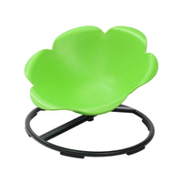 Molded Flower Rotating Chair Smooth Sensory Rotating Chair Low-Height Sensory Integration Toy 360° for Children, Toddlers, Playroom, Home