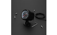 Black Face 0-8000 RPM Tachometer 12V Rev Meter