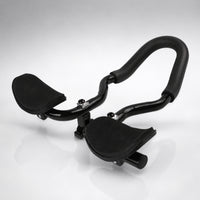 Cycle Rest Handlebar Padded TT Handlebars with Arm Rests Comfortable Bike Rest Handlebars for Triathletes, Long Distance Rides
