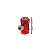 2 Pieces Easy to Use R134a High Low Pressure Adapter Leak-Proof R134a Refrigerant Coupler Kit Long-Lasting Straight Quick Connect Fitting Universal Fit for Mechanics, Air Conditioning Service, Auto Repair, Garage