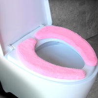 Plush Thickened Memory Foam Toilet Seat Cushion Washable Universal