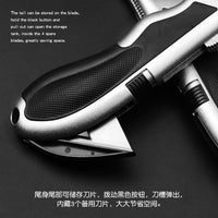 Multi-functional Heavy-Duty Folding Utility Knife for Electricians, Paper, Wallpaper, Carpet, Cable Stripping