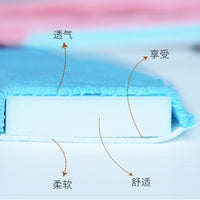 Plush Thickened Memory Foam Toilet Seat Cushion Washable Universal