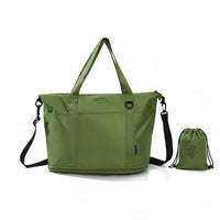 Foldable Travel Bag Large Capacity Expandable Travel Bag Luggage Sleeve Tote for Journeyers, Women