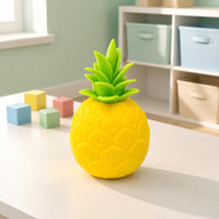 Squeezable Pineapple Squishy Soft Pineapple Stress Ball Tactile Slow-Rebound Toy Textured for Workspace