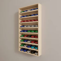 Multi-Tier Model Car Display Shelf Open-Grid Wall-Mounted Display Shelf Sturdy Organizer Long-Lasting for Collectors, Hobbyists, Hobby Rooms, Bedrooms