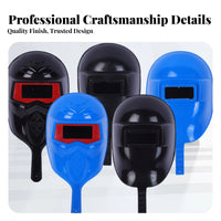 Splash Proof Handheld Metal Joining Mask Heat Resistant Handheld Metal Joining Guard Long-Lasting for Welders, Professionals, Workshops