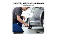 Chassis Inspection Mirror Portable Telescopic Inspection Mirror Non-Slip Grip Battery Included for Car Inspectors
