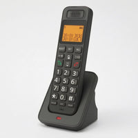Charging Base Cordless Desk Phone Numeric Keypad Digital Desk Phone Function Keys Telephone Handset Speaker Grille