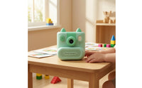 Child-Friendly Kids Instant Print Camera Interactive Children's Camera with Printer Easy-to-Use Toy Multifunctional for Playroom