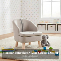 Modern Design Upholstered Barrel Chair Comfortable Seating Upholstered Tub Chair Nordic Design Home Furniture Long-Lasting Frame for Apartment Dwellers, Interior Decorators, Living Room, Balcony, Bedroom, Reading Nook