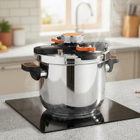 Induction Compatible Multi Function Pressure Cooker Energy Saving Explosion Proof Pressure Cooker Safety Valves Cooking Pot