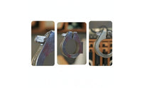 Anti-Slip Drum Stand Clamp with Locking Tab Nonslip Drum Memory Lock Stable Hardware Secure for Drummers