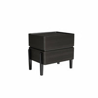 Minimalist Design Bedside Nightstand Light Luxury visually appealing Single-Drawer End Table Modern design Storage Cabinet Multifunctional for Adults, homeowners, Students, Bedroom, Guest Room, Office