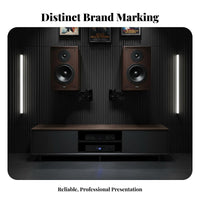 Universal Fit Wall Mount Speaker Bracket Professional Grade PA Speaker Wall Mount High Load Capacity Heavy Duty Audio Bracket Solid Steel Construction for DJs, Home Theater Enthusiasts, Professionals, KTV, Stage, Studio, Bar