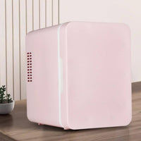 Cooling and Heating Makeup Fridge Energy Saving Cosmetic Fridge Removable Divider for Vanity