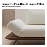 transformable Chaise Couch Modern Minimalist & aesthetic Living Room Furniture configurable Design Sectional Sofa for Families, Homeowners, Lounge Area, Bedroom
