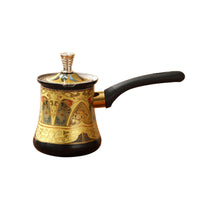 Long-Handled Coffee Pot Secure Lid Tea Server Multifunctional Kitchenware