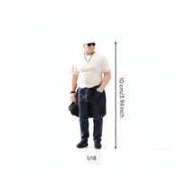 Miniature Male Figure Painted Male Figurine Casual for Diorama, Desktop Display