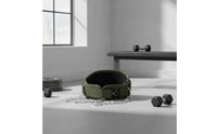 Padded Weightlifting Belt with Chain Quick-Release Weighted Belt with Chain Contoured Heavy-Duty for Bodybuilders