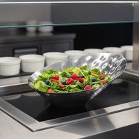 Slanted Fruit Bowl Stainless Steel Fruit Bowl Large Capacity Tableware for Hotel