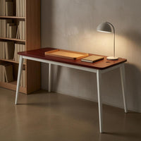 Office Desk Rounded Corners Computer Desk Four Leg Study Table