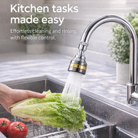 Kitchen Tap Spray Head Copper, Tap Aerator Spray Head Adapter, Kitchen Sink Spray Head 3 Modes, Kitchen Tap Spray Head Flexible Gooseneck