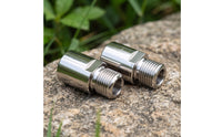 9/16 Bike Pedal Extenders Threaded Pedal Adapter with 20mm Extension Universal for Road Bikes