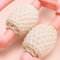 4-in-1 Massage Roller Set, EVA Foam Roller for Muscle Recovery, Deep Tissue Back Roller, Physiotherapy Equipment for Full Body