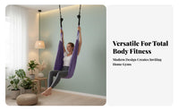Multi-Purpose Door Hanging Stretching Strap Adjustable Door Hanging Stretch Band Heavy Duty Suspended Stretching Sling High Tensile Strength for Beginners, Dancers, Gymnasts, Home, Gym