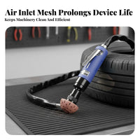 Long-Lasting Low Speed Air Tire Industrial Grade Pneumatic Low-Speed Grinder Wear-Resistant Grinding Head for Mechanics, Auto Repair Shops