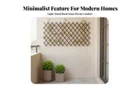 mountable surfaceMountable Expandable Lattice Panel Indoor & exteriordoor Use Expandable woven Trellis Easy Installation Plant assist adaptable for Gardeners, homeowners, DIY hobbyists, Balcony, Patio, Backyard, Fencing