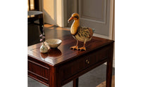 Duck Figurine Textured Duck Statue Realistic for Teachers, Photography, Classroom