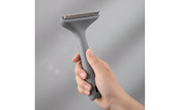 Pet Grooming Comb with Metal Teeth Stainless Steel Undercoat Deshedding Comb Dematting Tool Non-Slip Lightweight for Dogs