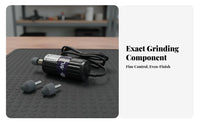 Wide Voltage Compatibility Portable Tire Repair Polisher High Rotational Force Low-Speed Tire Lightweight Electric Grinder Single-Handed-Hand Operation for Mechanics, DIY Car Enthusiasts, Vehicle Maintenance, Garage, Industrial Workshop