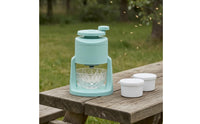 Hand-Crank Ice Crusher Compact Manual Ice Crusher Easy to Use Home Kitchen Appliance