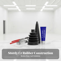 Drive Axle Boot Kit Heavy Duty CR Rubber Long Lasting for Commuters