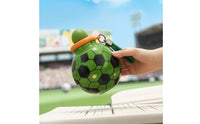 Football Cup Stainless Steel Insulated Cup with Strap Insulated Soccer Ball Water Bottle for Kids, Students, Outdoor Sports, School