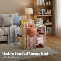 Exercise Mat Storage Rack With Wheels Home Gym Equipment Organizer Space Saving Design Rolling Home Gym Organizer for Living Room