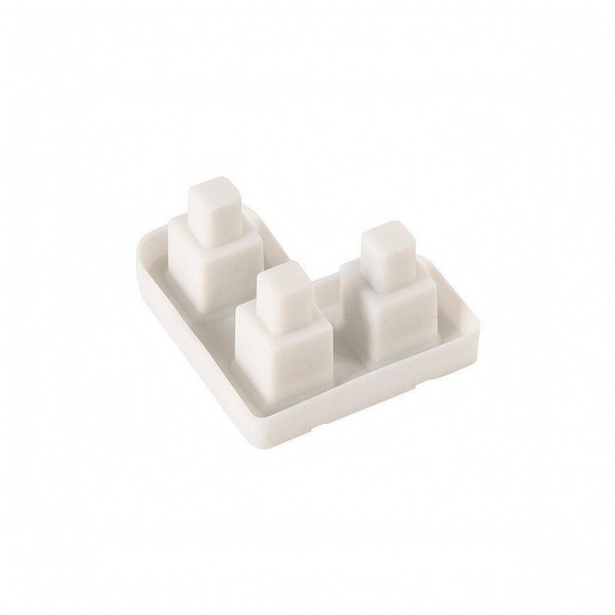 Molded Lettering 3-Button Key Assembly Silicone Rubber Button Assembly Keyboard Control Buttons