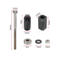 Steel Injector Sleeve Remover and Installer Metal Injector Sleeve Remover Installer Set Professional-Grade Heavy-Duty for Technicians