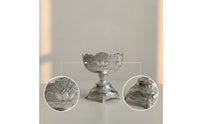 Pedestal Fruit Bowl vintage -Style Fruit Bowl with Pedestal Vintage-Look Dish for Special Occasions