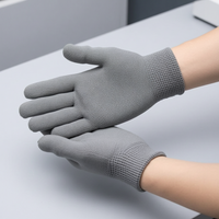 Anti-Static Nylon Knit Work Gloves for Outdoor Dust-Free Operations