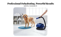 Twin Motor Pet Blower Fast Dehydrating High Airspeed Dog Dryer With Heater Heavy Duty Pet Grooming Dryer