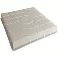 Textured Paving Form   Square Concrete Paver Form Easy Demolding Reusable Walkway Maker Forms for Garden, Patio, Driveway