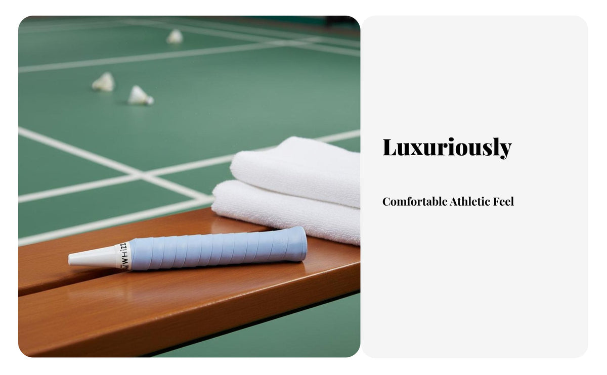 Badminton Racket Cover Super Soft Badminton Grip Tape Tacky Feel Racket Cover Tape for Athletes, Gymnasium